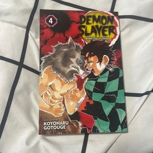 Demon slayer manga number 4